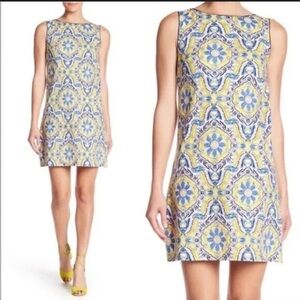 Betsey Johnson Women's Multicolor Patterned Sheath Dress